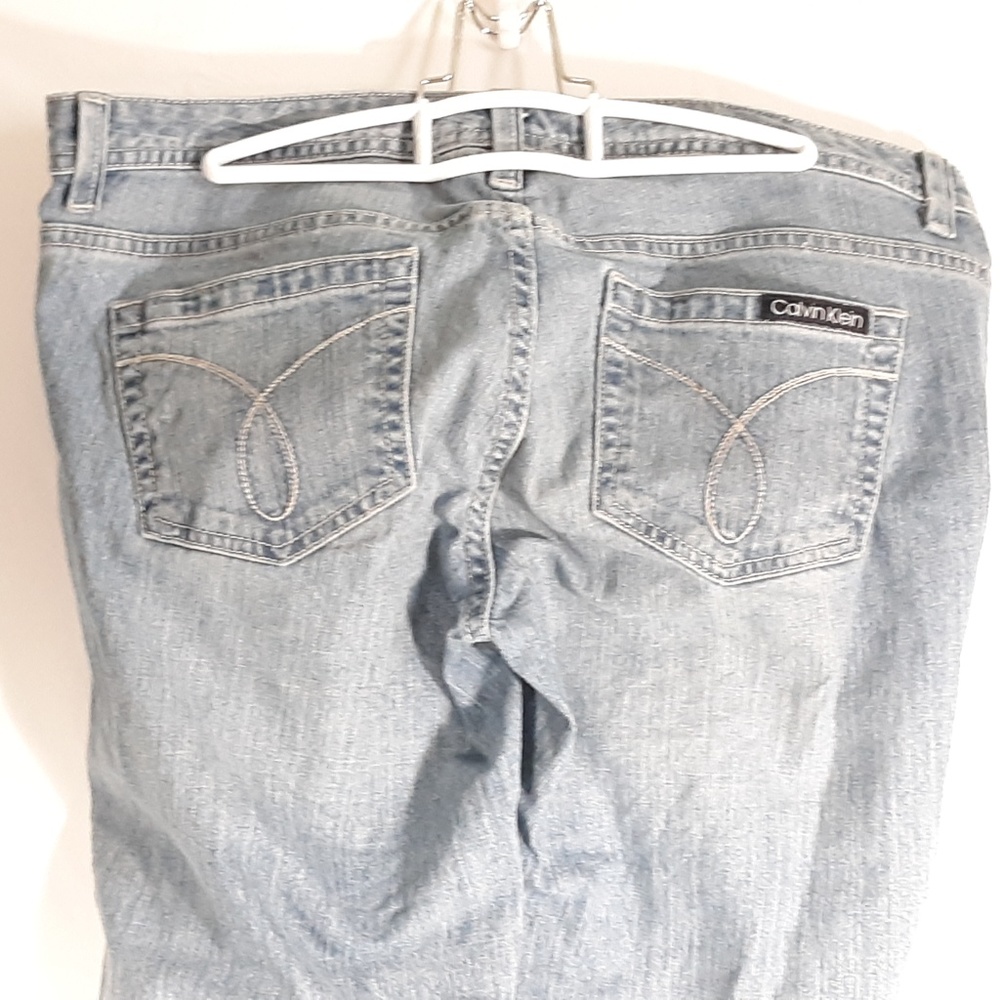 Calvin Klein Jeans Capris Size 10 Folded Cuff - Picture 5 of 8